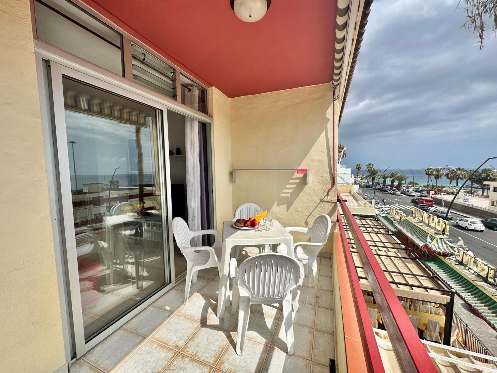 SunBeach Apartment Arona  Exterior foto